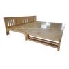 giường ngủ gỗ sồi kiểu gấp giá rẻ